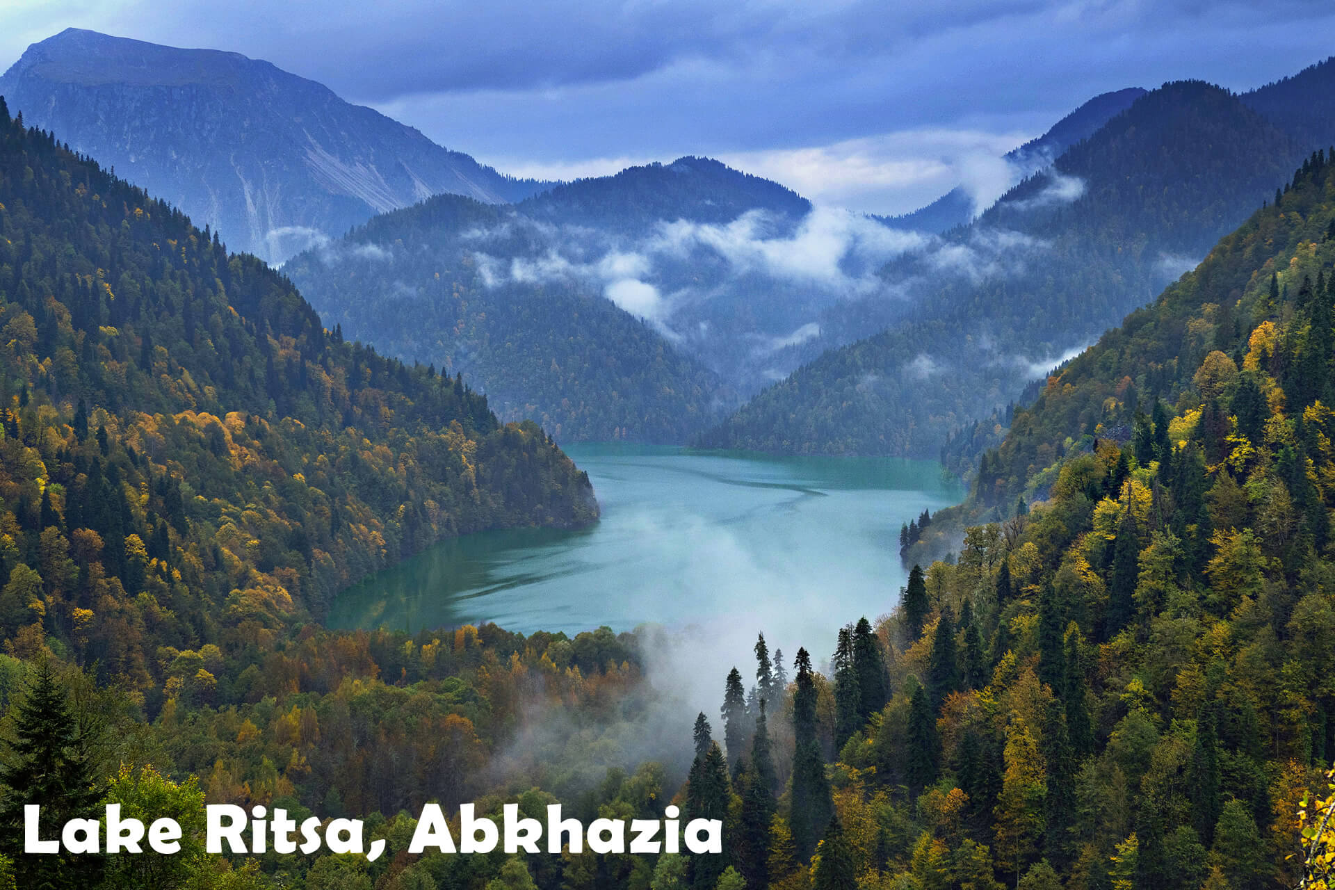 Lake Ritsa Abkhazie